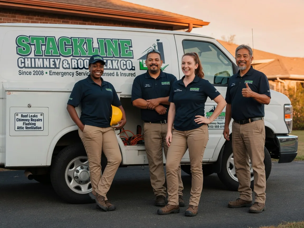 Chimney flashing repair company in Eidson, TN